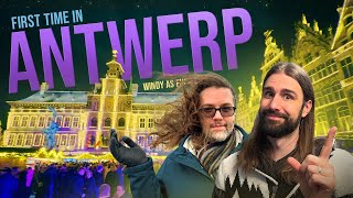 First Time In Antwerp [Gay Couple visits STUNNING BELGIAN CITIES] Old Town Center Hidden Gems