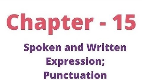 IEO~ International English Olympiad | C-15 | Spoken and Written Expressions ; Punctuation | Class-6