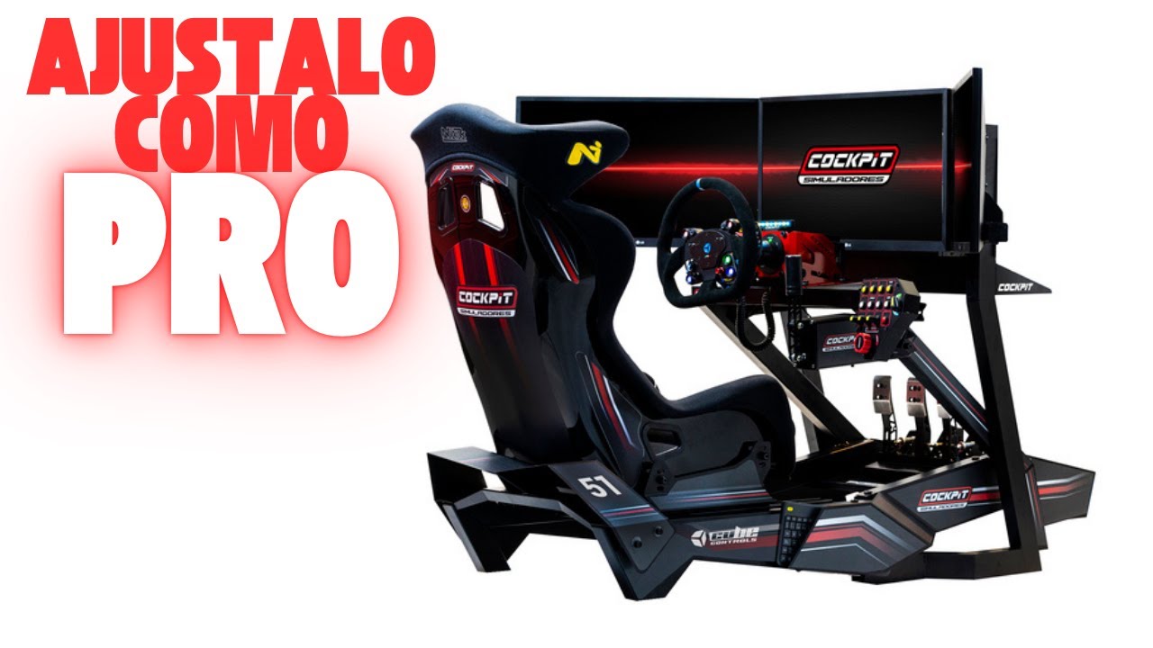 TIPS Ajuste Posicion CONDUCCION (ERGONOMIA)😎🤗🤑 SIMRACING