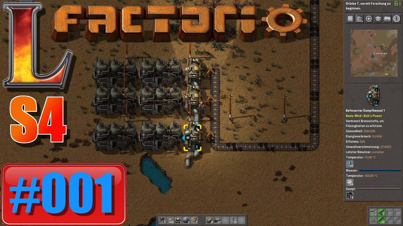 Factorio V0.16 #001 | Let's Play Deutsch | Der Anfang vom Großen - YouTube