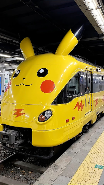 Pikachu High-Speed Train 🚄⚡