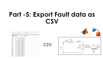 Exporting Fault data of the DC motor in CSV: Part-5