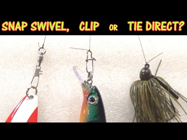 Using Snaps For Bass Fishing, How To