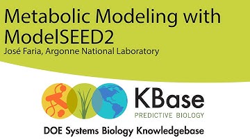 Metabolic Modeling in KBase with ModelSEED2.