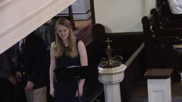 St. John's Church, Youth Sunday.  Jill Shoemaker. ...