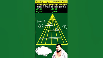 Triangle Counting Tricks | One Minute Concept | by Deepanshu Sir #Shorts