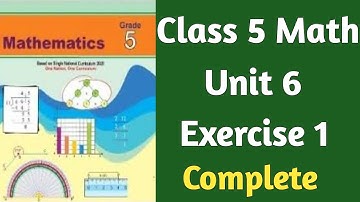 Class 5 Maths unit 6 Exercise 1 Complete |Class 5th Maths Chapter 6 Exercise 1 | Unitary Method
