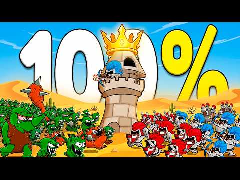 EU JOGUEI 100% DO 'CROWN SIEGE' E FOI INCRÍVEL! (dopamina full)