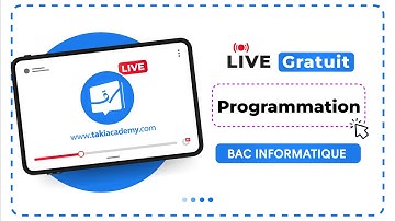🔴 Rec | Programmation | Bac Informatique 🖥