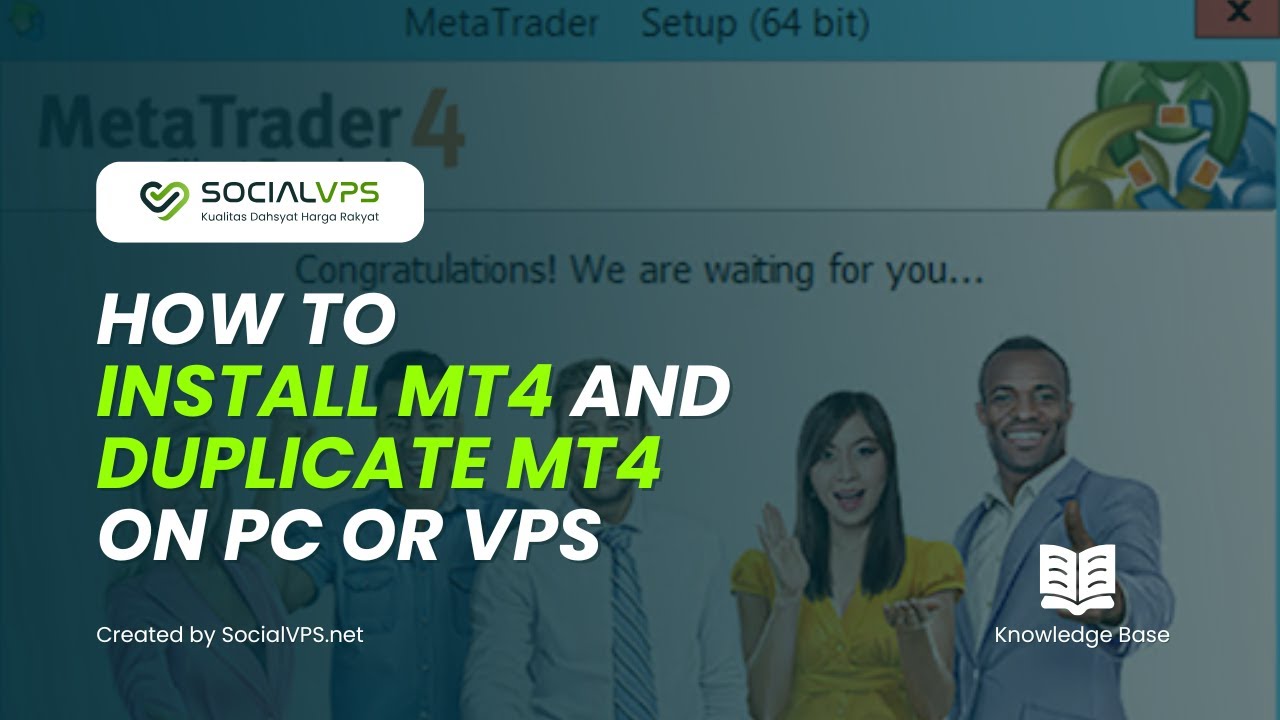 MT4と複製MT4をPCまたはVPSにインストールする方法