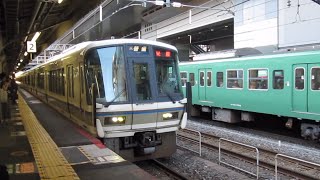 JR西日本 221系 B3編成 普通 米原行き JR京都線内車両故障により遅延 車掌さんアナウンス 京都駅 膳所駅 20210906