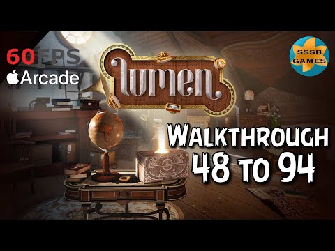 Lumen.: Level 48 To 94 - 3 Stars , Apple Arcade Walkthrough By (Lykkegaard Europe)