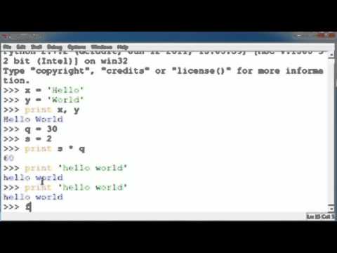 Python tutorial 4: