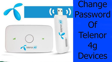 How To Change password of telenor 4G devices | Step By Step Gide | Ezacademy