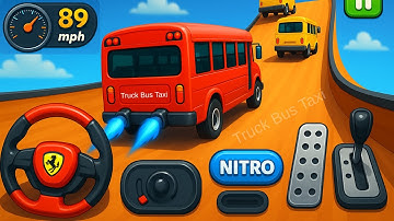 Crazy Bus Mega Ramp Impossible Racing   Bus Stunts Impossible Tracks   Android Gameplay Video P-06
