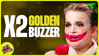 DOUBLE GOLDEN BUZZER Auditions on Got Talent 2023!🌟🌟