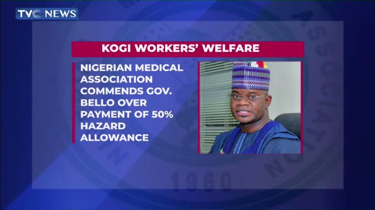 Governor Yahaya Bello Praised By Kogi Doctors Over Payment Of 50% Hazard Allowance