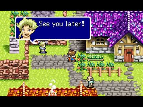 576 Lufia Ruins of Lore Movie mode GBA Game Boy Advance, HD 60fps