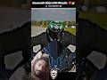 kawasaki ninja H2R Wheelie ❤️😱#music #rider #trending #art #shorts #bikelover #edit #video