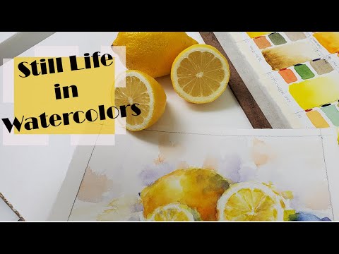 Vidéo: Tutoriel Aquarelle - Carrie Waller ' S Still Life Painting En 6 étapes