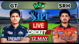 🔴LIVE - GT vs SRH TATA IPL 2026 Cricket Match | Gujrat Titans vs Sunrisers Hyderabad | Cricket 26 screenshot 1