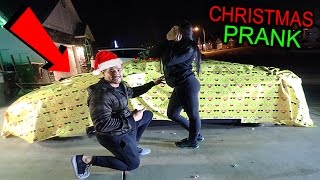 BUYING MY GIRLFRIEND A LAMBORGHINI PRANK! (EARLY CHRISTMAS GIFT)
