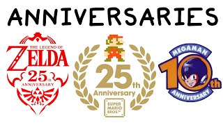 Anniversaries for Video Games