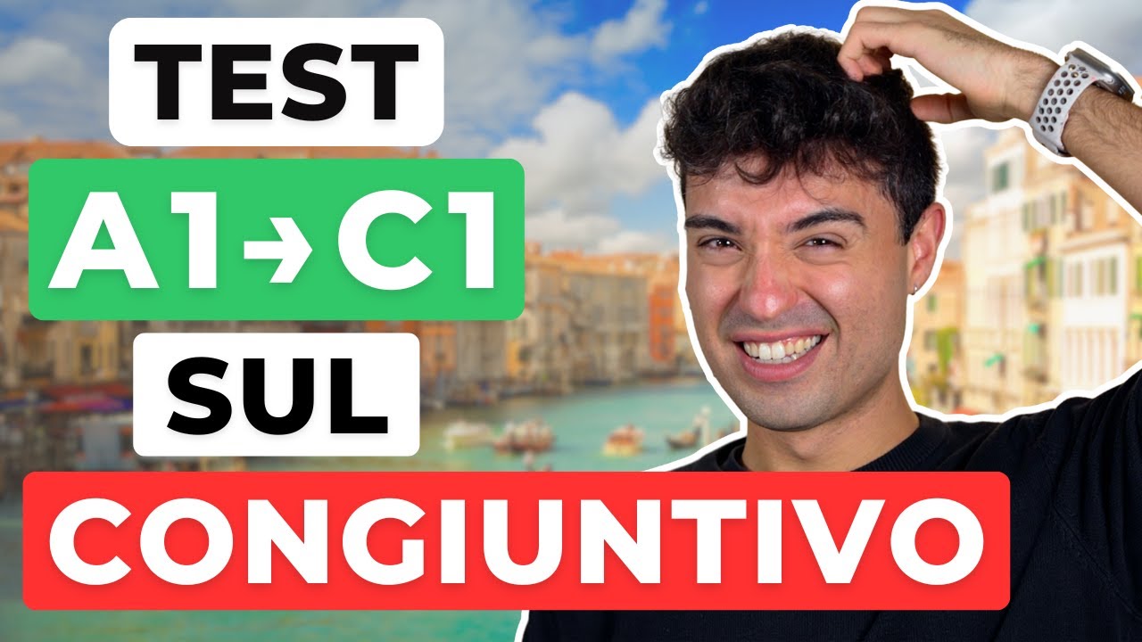 ERRORI con il CONGIUNTIVO che tutti gli studenti fanno (test di italiano)