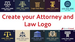 Attorney and Law Logo Maker