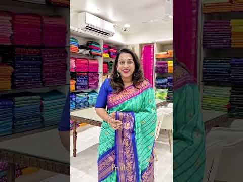 Ganga Jamuna borders, Gadwal heritage. 💫A timeless weave that speaks elegance in every drape💖✨️