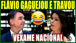 Adriana Araújo da Band DESMENTE e ENQUADRA Flávio Bolsonaro em TV ABERTA!!