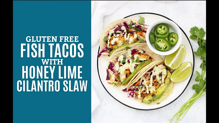 (The BEST!) Fish Tacos with Honey Lime Cilantro Slaw
