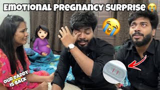 Telling my Husband *I Am PREGNANT* 🤰🏻| He Cried Terribly 😭 | Allu Loves Priya image