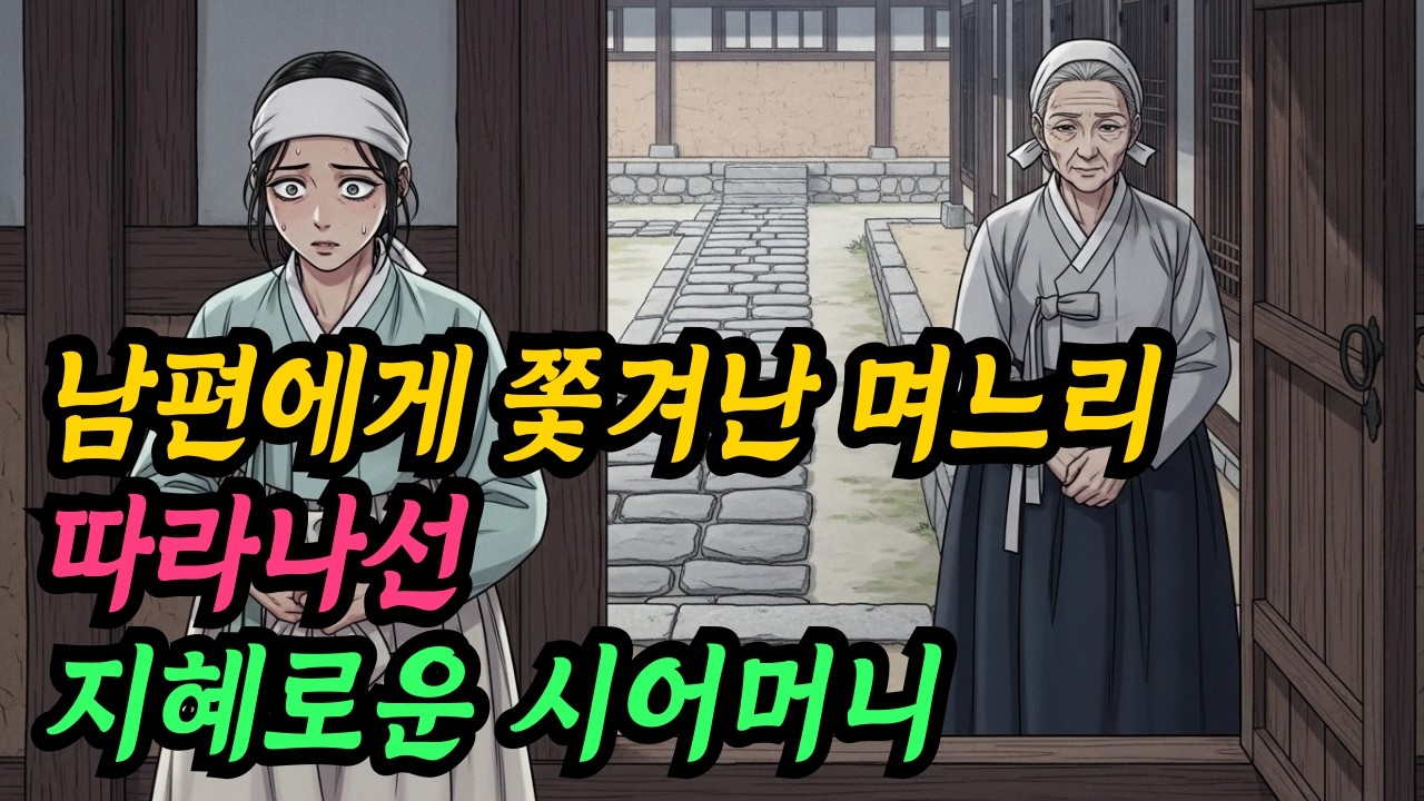 소박 맞은 며느리를 산으로 데려간 지혜로운 시어머니의 선택 | 조선 야담 민담 옛날이야기 수면동화