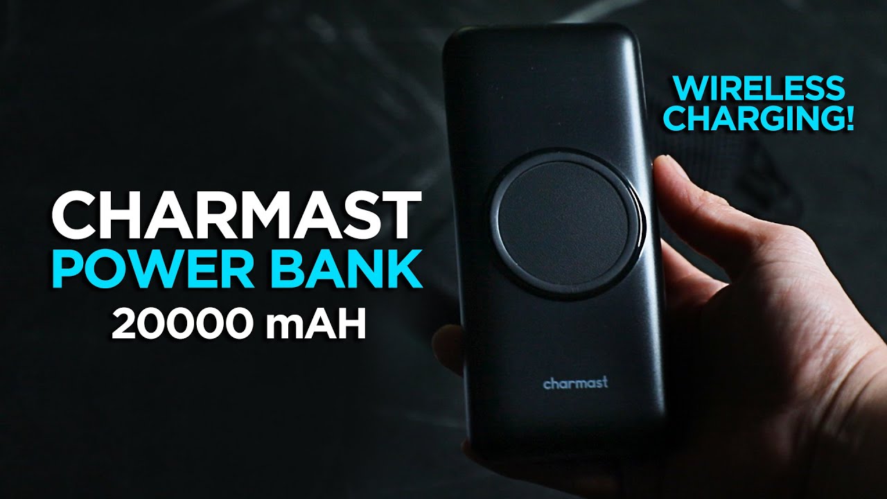 Charmast Power Bank with Built in Cables, 20000mAh USB C Battery Pack 5