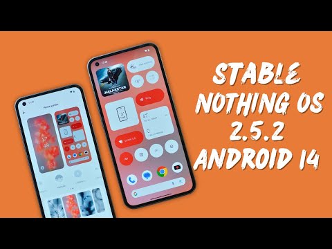 Official Stable NOTHING OS 2.5.2 Android 14 for Nothing Phone 1📲 All New Features/Changes Explained!