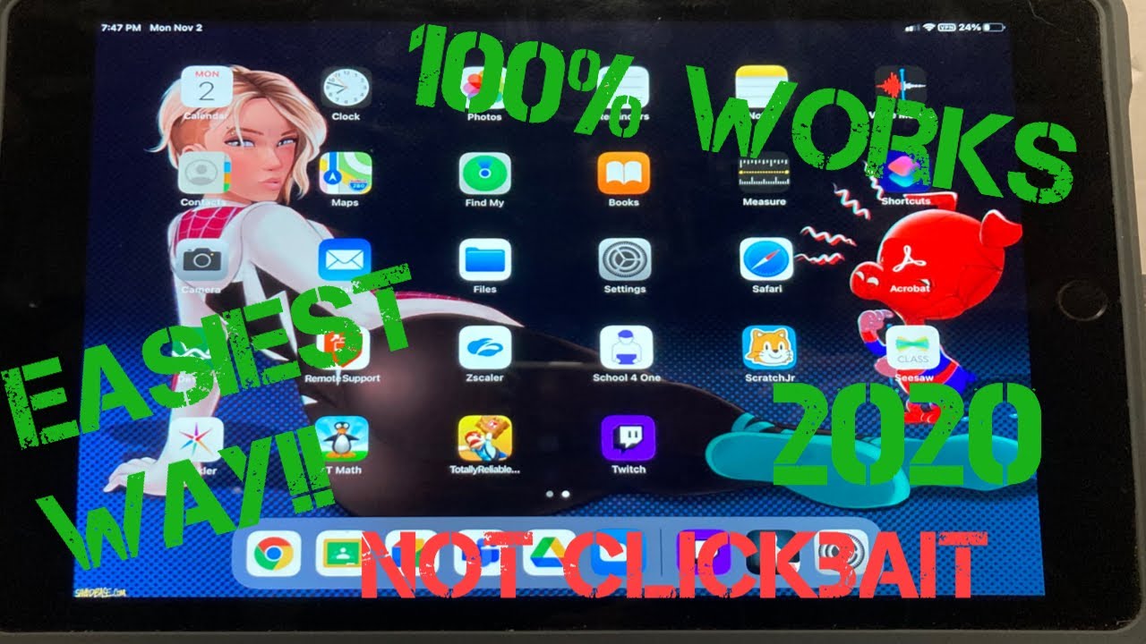 How To Install Apps and Wallpapers On Your NYC DOE School IPad | 2020 Very Easy (Not Clickbait)