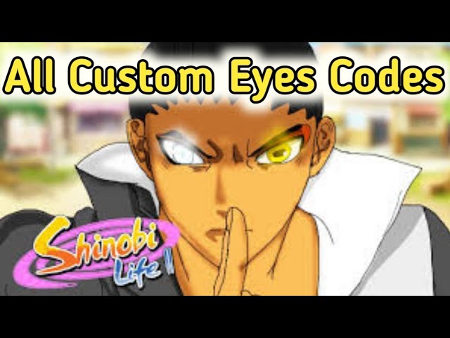 Shindo Life Eye ID Codes (December 2023) - Try Hard Guides