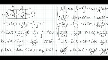 Función de Transferencia Circuito RRCC, Simulación en Simulink MatLab.