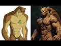 BEN 10 CHARACTERS AS DRAGON VERSIONS