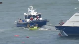Boat Capsizes In Hudson River Leaving 2 Dead, Including A 7 Year Old