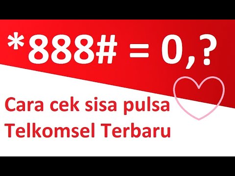 CARA cek pulsa TELKOMSEL terbaru 2019, terlengkap | *888# sudah tidak bisa. 