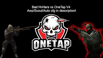Bad HvHers vs OneTap V4 | Awp/Scout/Auto cfg in description!