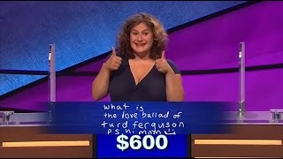 'Jeopardy' Contestant Gets Alex Trebek to Say Turd Ferguson