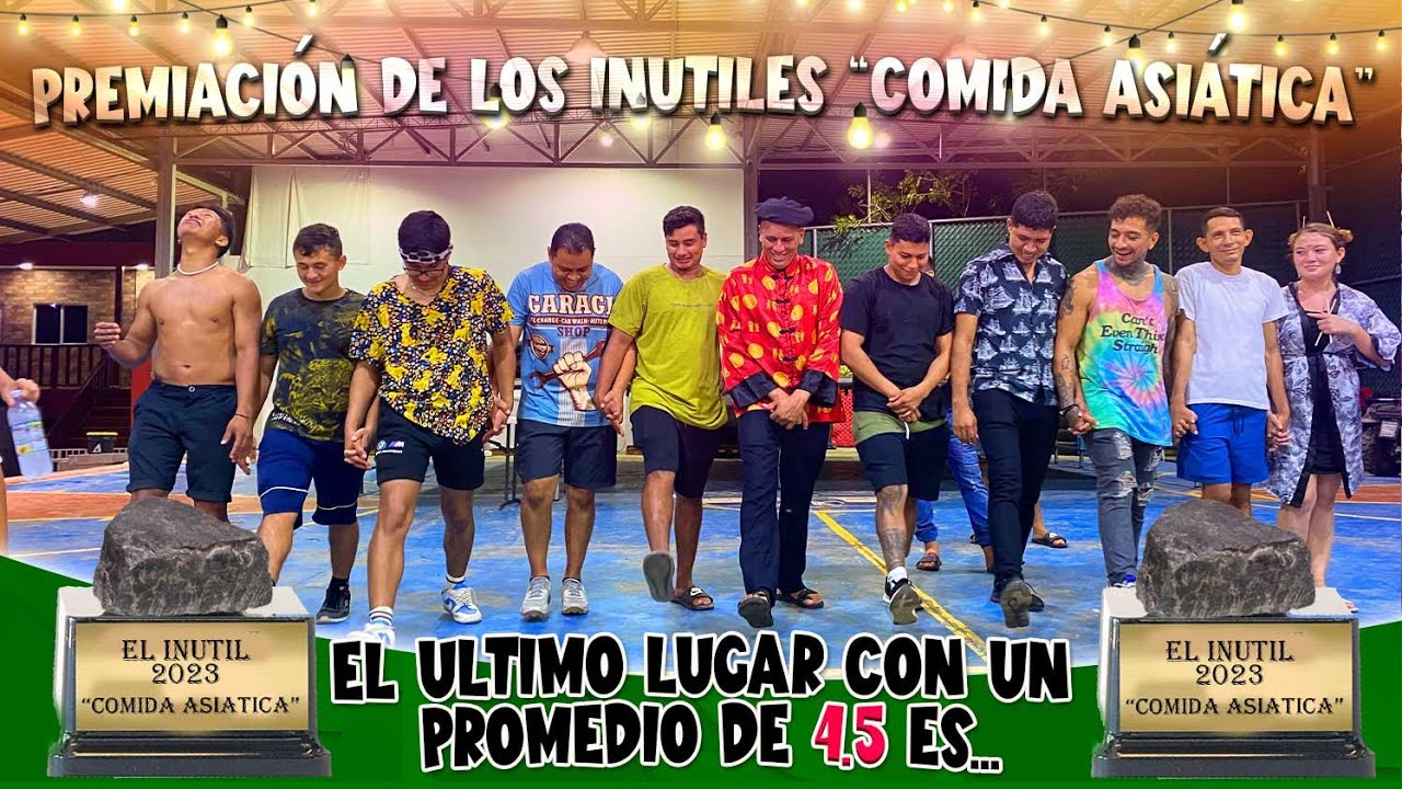Premio Inutil PREMIACIÓN DE LOS INÚTILES. Con un promedio muy bajo, mira quien quedo ...
