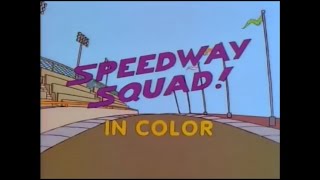 The Simpsons - Speedway Squad ! (In Color)