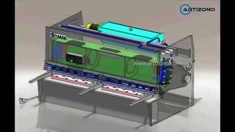 The Working Principle of Hydraulic Swing Beam Shear