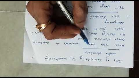 Index numbers, tests of consistency or adequacy