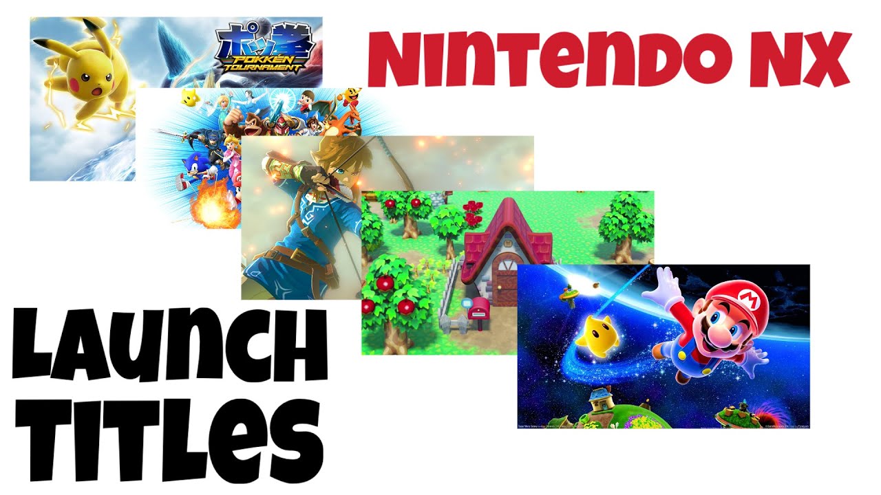 Nintendo NX: Top 5 Potential Launch Titles