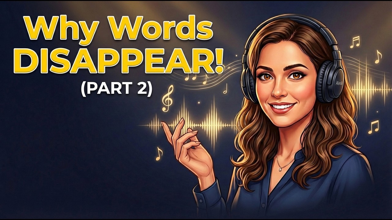 🎵 Why English Words DISAPPEAR! Part 2/3  Rhythm & Connected Speech